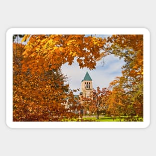 Mansion. Bryn Athyn. Pennsylvania Sticker